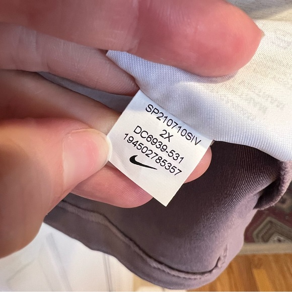 Nike Swoosh Woven Jacket Purple Lavender Matching Set Track Suit Women’s 2X - Picture 9 of 16